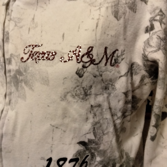 Texas a & m light jacket with hoodie - Picture 2 of 6